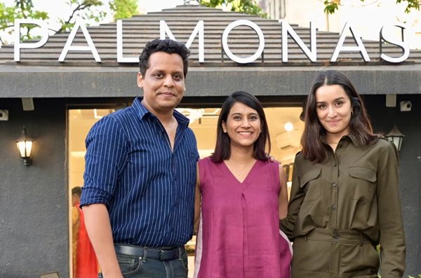 The Palmonas founders outside the flagship Palmonas store